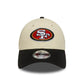 San Francisco 49ers NFL Wordmark Cream 9FORTY Adjustable Cap