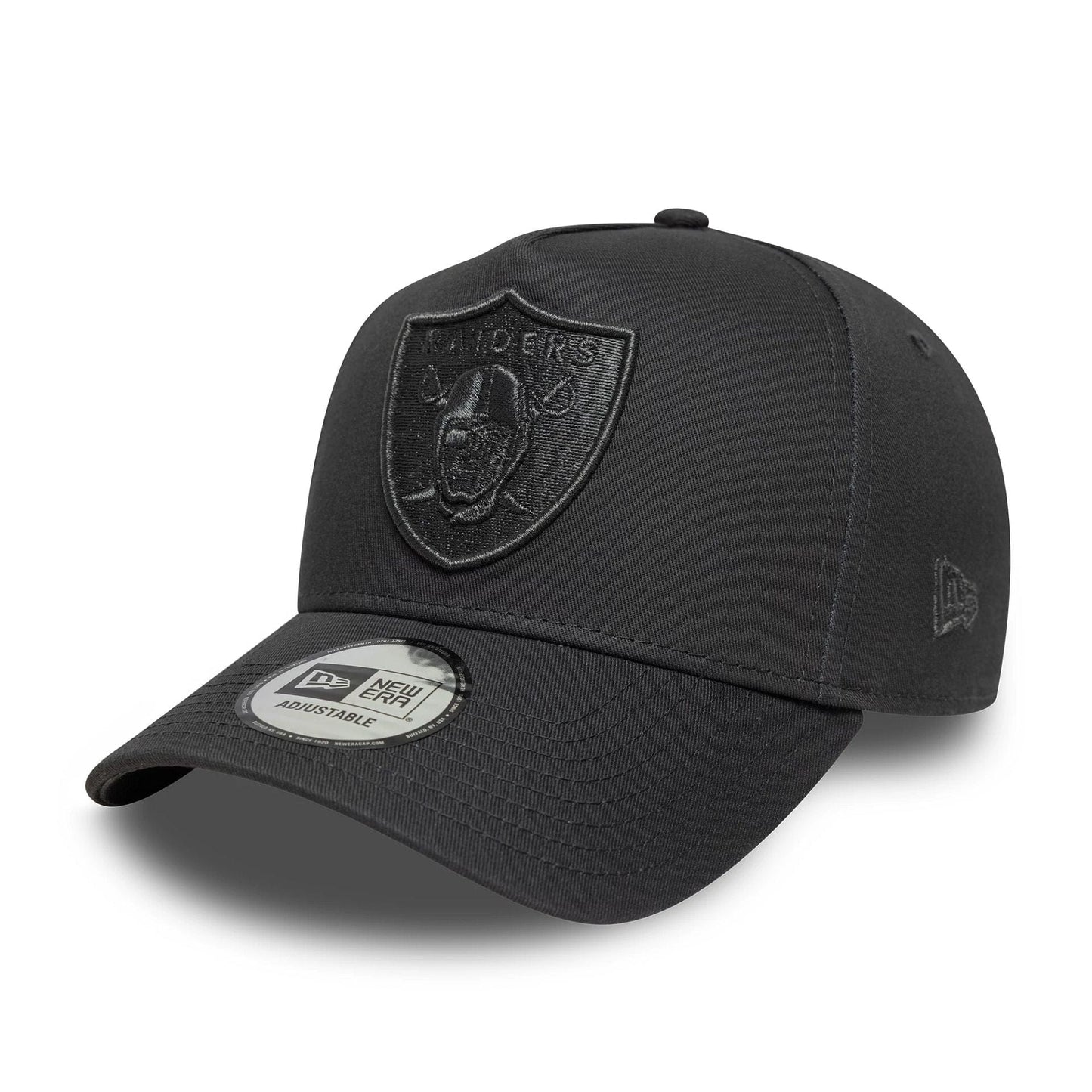 NEW ERA Las Vegas Raiders NFL Metallic Dark Grey 9FORTY E-Frame Adjustable Cap