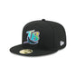 NEW ERA Tampa Bay Rays MLB 2025 Hall Of Fame Black 59FIFTY Fitted Cap