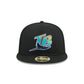 NEW ERA Tampa Bay Rays MLB 2025 Hall Of Fame Black 59FIFTY Fitted Cap