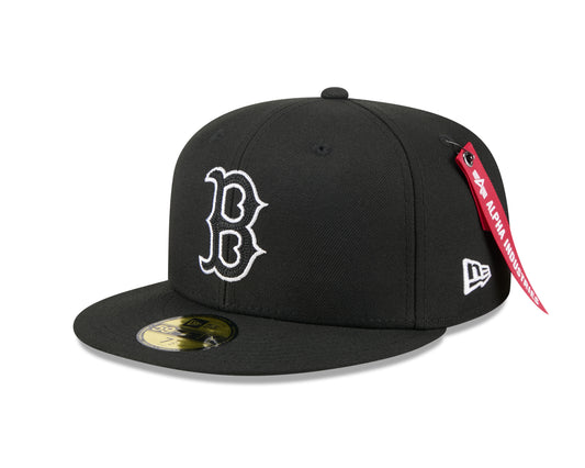 NEW ERA Boston Red Sox MLB X Alpha Black 59FIFTY Fitted Cap