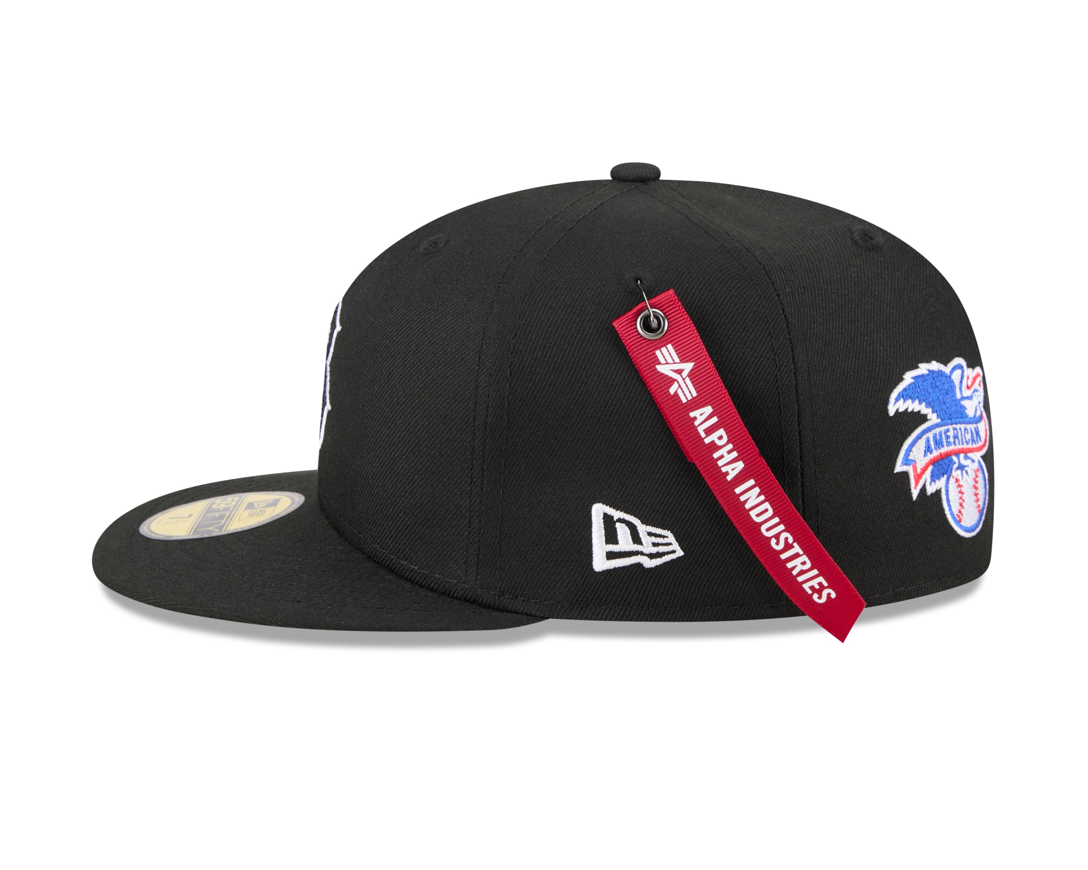 ✨新品✨レア完売品✨ALPHA×NEWERA×MLB REDSOX　L NEW ERA Boston Red Sox MLB X Alpha Black 59FIFTY Fitted Cap