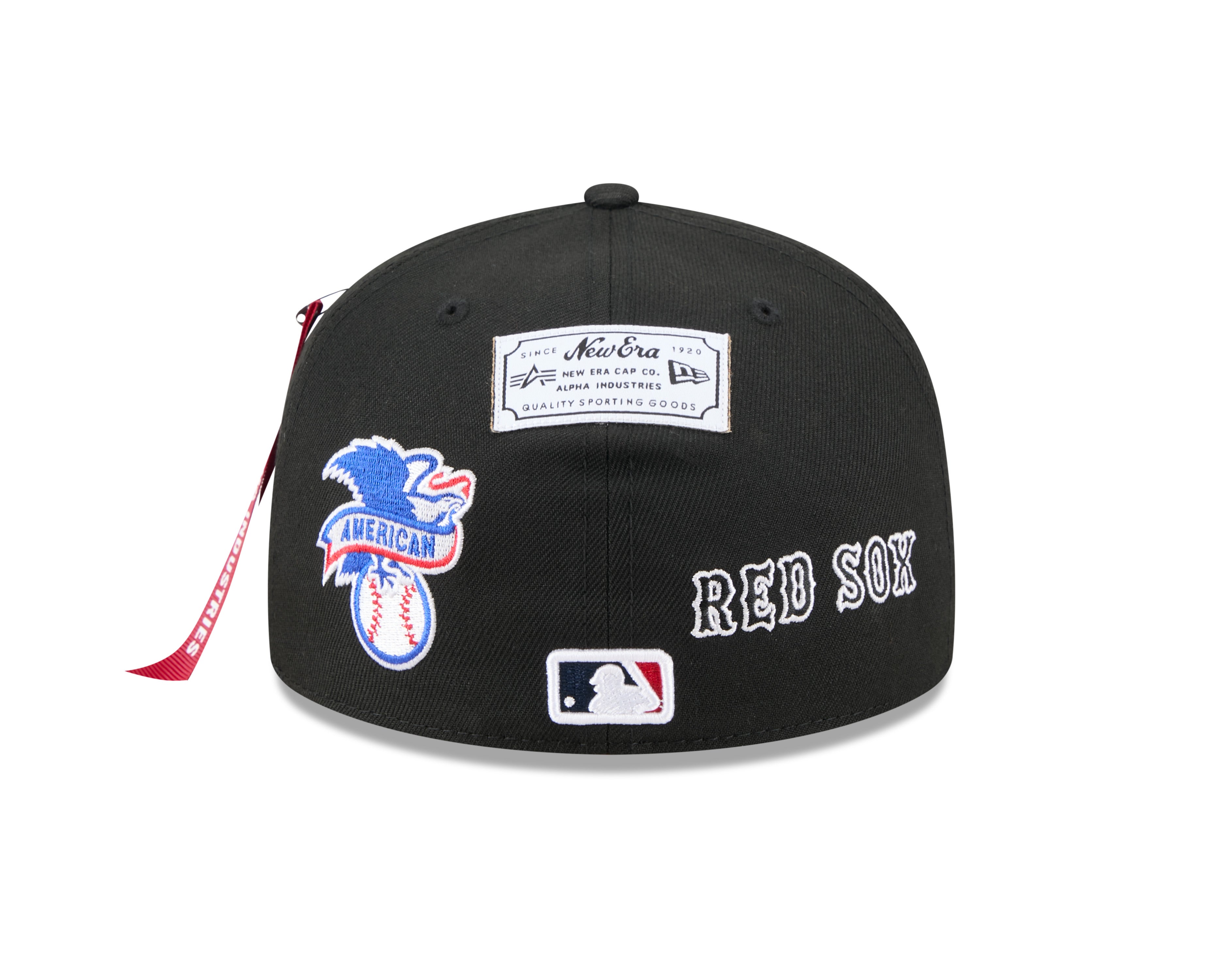 ✨新品✨レア完売品✨ALPHA×NEWERA×MLB REDSOX　L NEW ERA Boston Red Sox MLB X Alpha Black 59FIFTY Fitted Cap