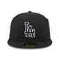 NEW ERA Los Angeles Dodgers MLB X Alpha Black 59FIFTY Fitted Cap