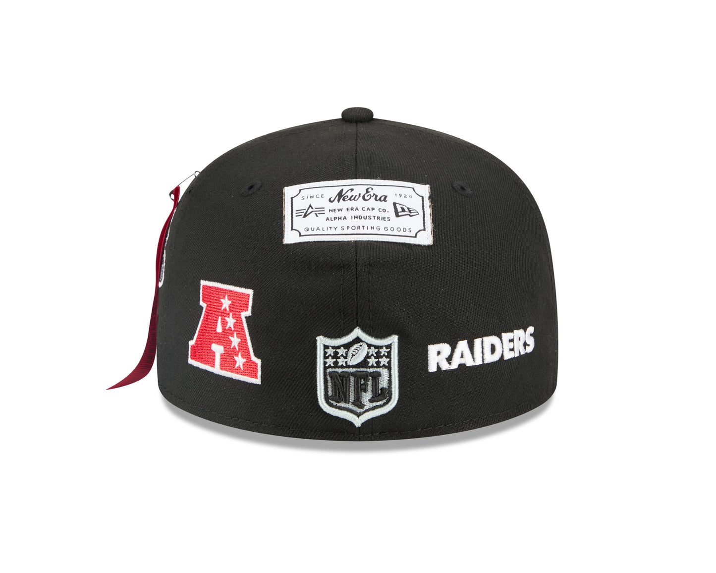 NEW ERA Las Vegas Raiders x Alpha Industries Black 59FIFTY Fitted Cap