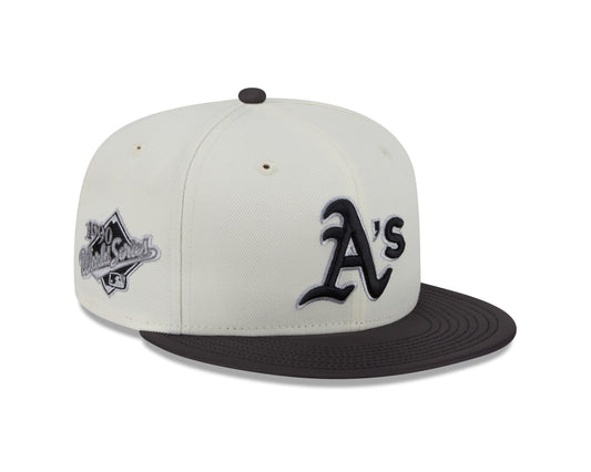 New Era Oakland Athletics MLB Colour Develop White 59FIFTY Fitted Cap