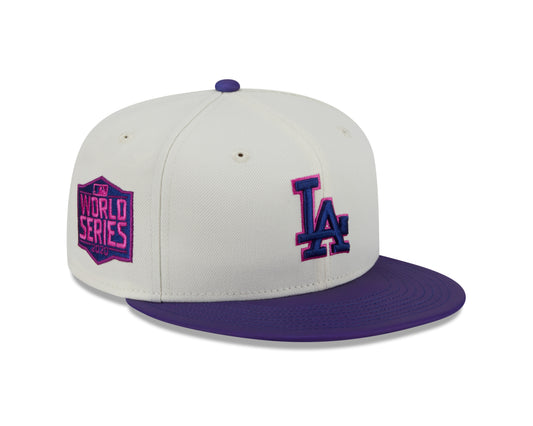 New Era LA Dodgers MLB Colour Develop White 59FIFTY Fitted Cap