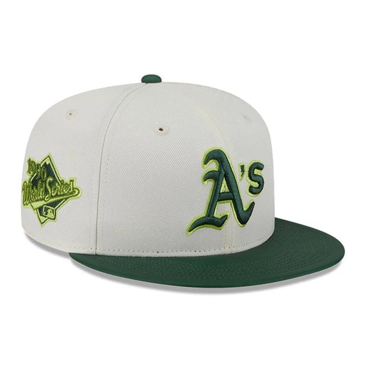 New Era Oakland Athletics MLB Colour Develop White 59FIFTY Fitted Cap