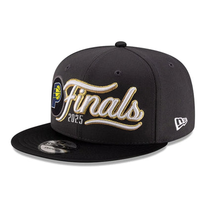 NEW ERA NBA Conference Finals 2025 Indiana Pacers Dark Grey 9FIFTY Snapback Cap