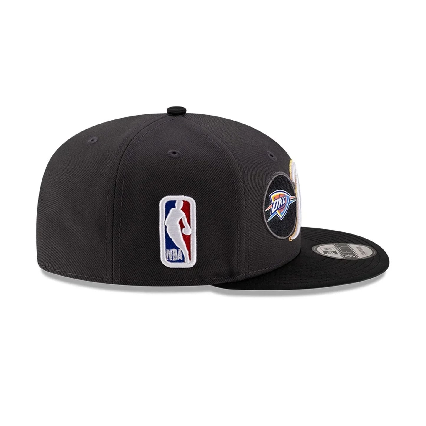New Era NBA Conference Finals 2025 Oklahoma City Thunder Dark Grey 9FIFTY Snapback Cap