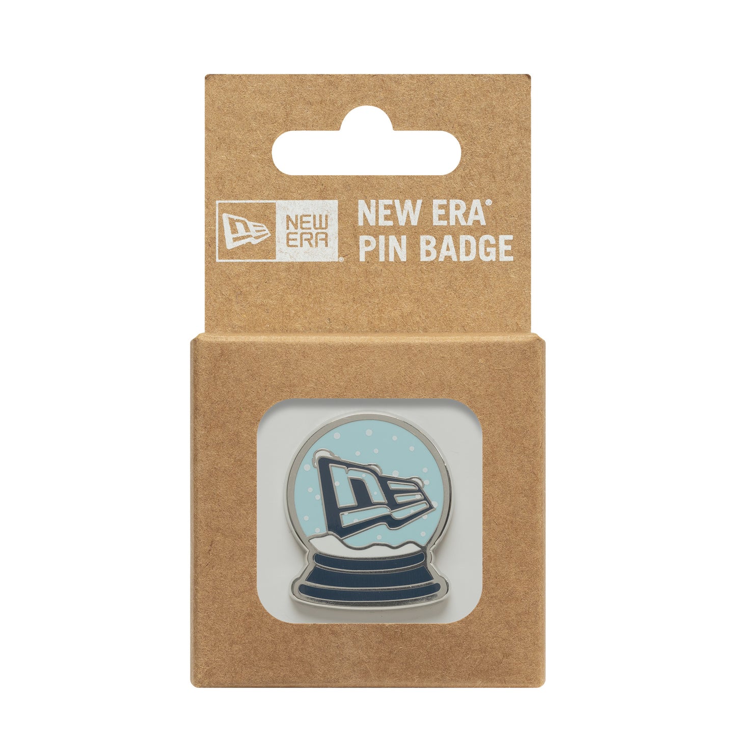 NEW ERA Silver Snowglobe Pin