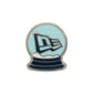 NEW ERA Silver Snowglobe Pin