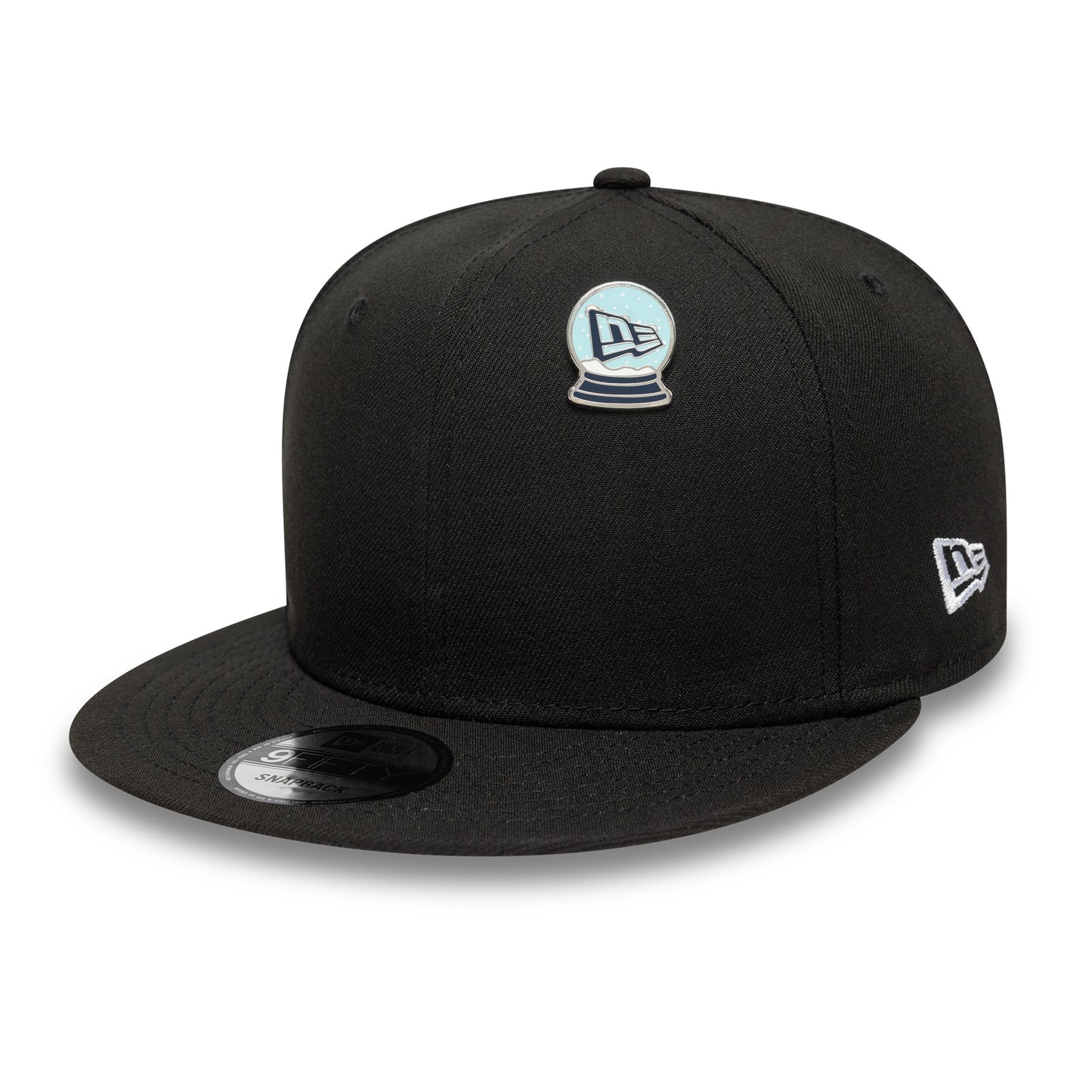NEW ERA Silver Snowglobe Pin