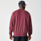 San Francisco 49ers NFL Washed Boxy Dark Red Oversized Crew Neck Sweater