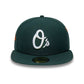 NEW ERA Baltimore Orioles MLB Dark Green 59FIFTY Fitted Cap