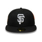 NEW ERA San Francisco Giants MLB Black 59FIFTY Fitted Cap
