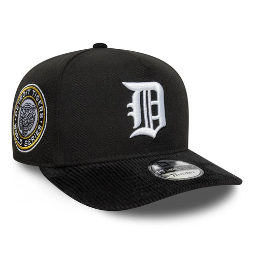 NEW ERA Detroit Tigers MLB Cooperstown Cord Black 19TWENTY Adjustable Cap