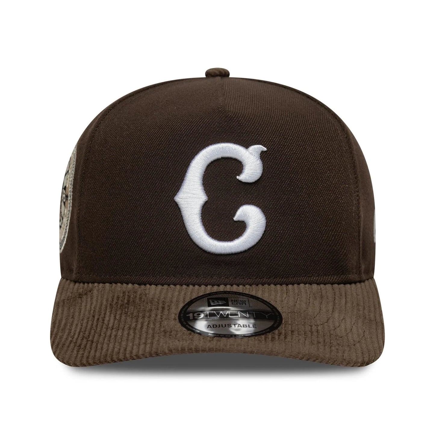 NEW ERA Chicago Cubs MLB Cooperstown Cord Dark Brown 19TWENTY Adjustable Cap