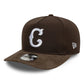 NEW ERA Chicago Cubs MLB Cooperstown Cord Dark Brown 19TWENTY Adjustable Cap