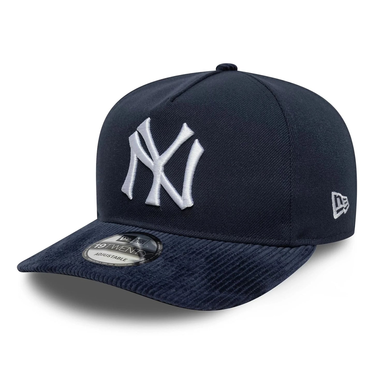 NEW ERA New York Yankees MLB Cooperstown Cord Navy 19TWENTY Adjustable Cap