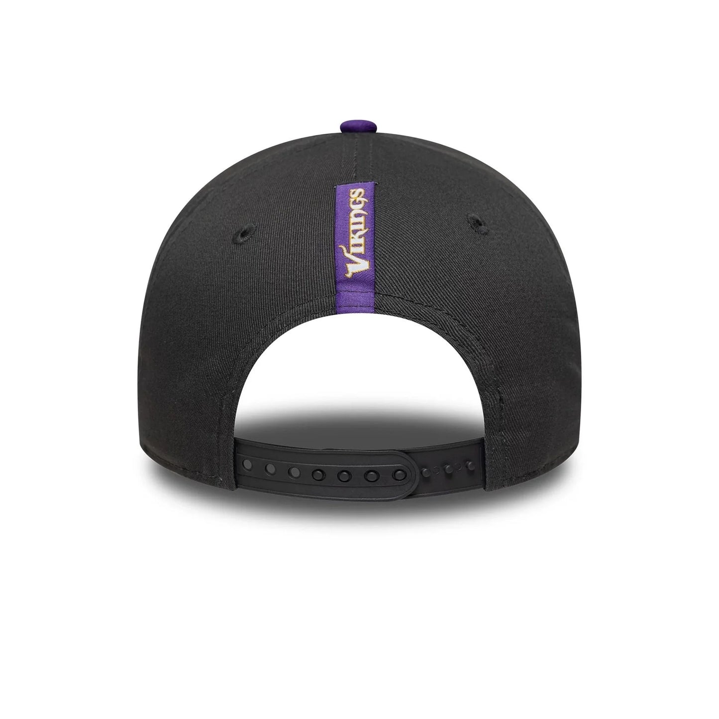 NEW ERA Minnesota Vikings NFL Charcoal 9FORTY E-Frame Adjustable Cap