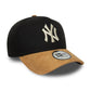 NEW ERA New York Yankees MLB Suede Visor Black 9FORTY E-Frame Adjustable Cap