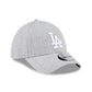 NEW ERA LA Dodgers MLB Heather Grey 39THIRTY Stretch Fit Cap