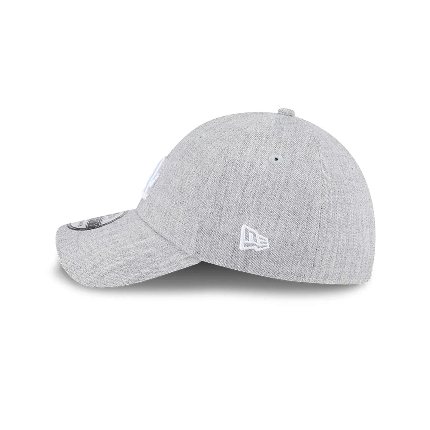 NEW ERA LA Dodgers MLB Heather Grey 39THIRTY Stretch Fit Cap