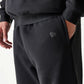 New Era Tech Black Straight Leg Joggers