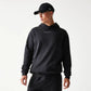 New Era Tech Black Oversized Pullover Hoodie