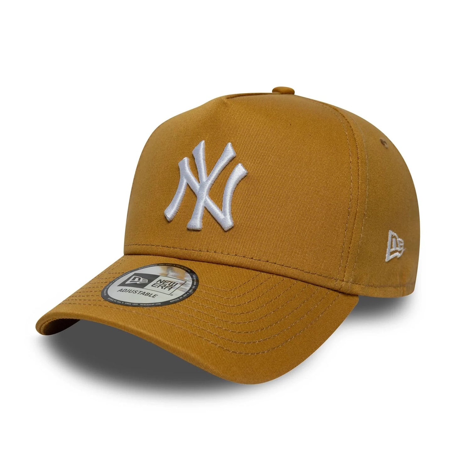 New Era New York Yankees MLB League Essential Beige 9FORTY E-Frame Cap