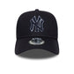 New Era New York Yankees MLB Outline Navy 9FORTY E-Frame Trucker Cap