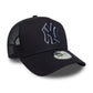 New Era New York Yankees MLB Outline Navy 9FORTY E-Frame Trucker Cap