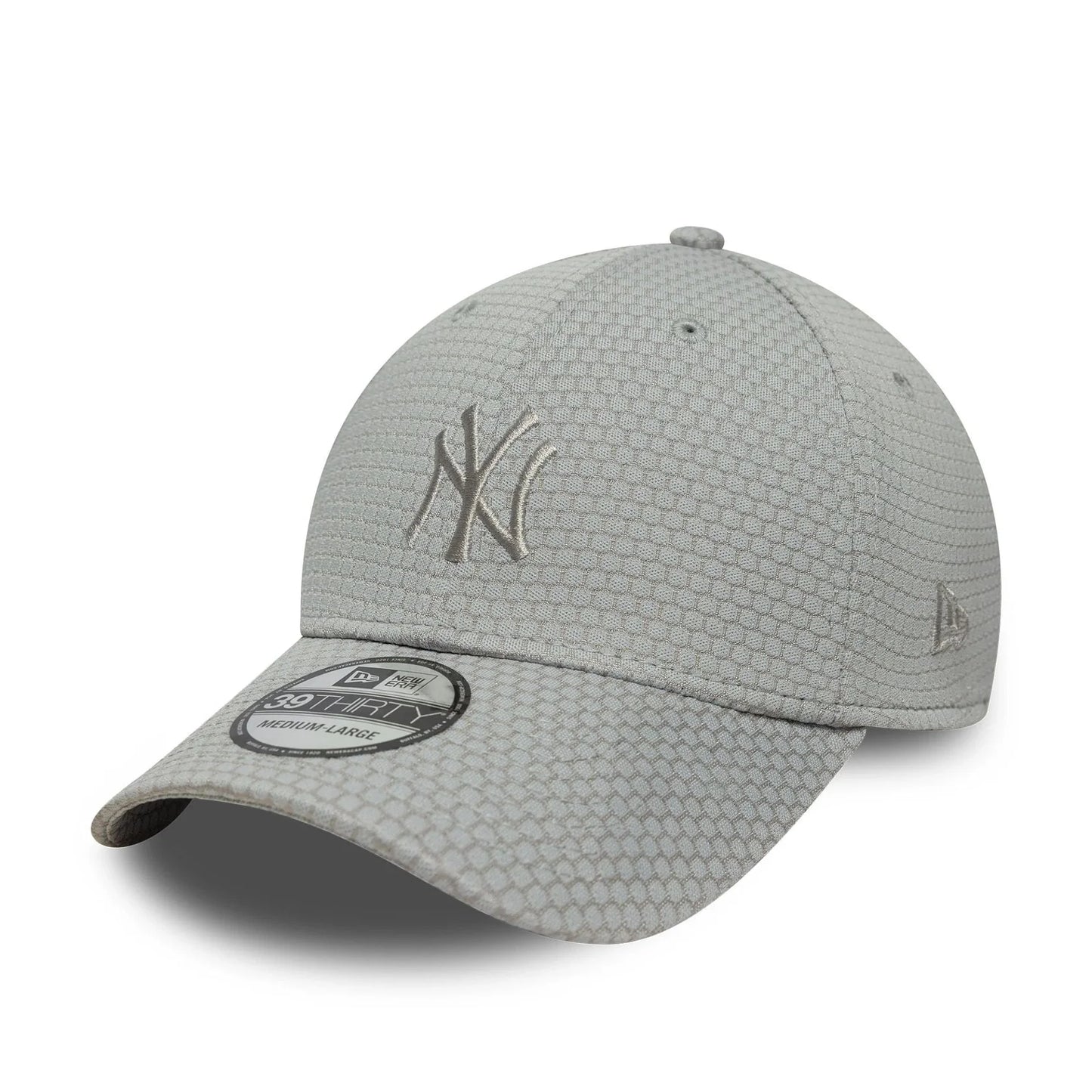 NEW ERA New York Yankees MLB Mesh Grey 39THIRTY Stretch Fit Cap