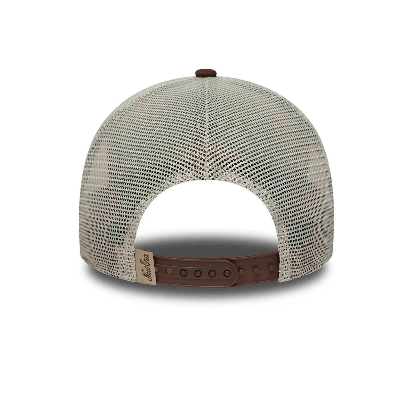 New Era Patch Brown 9FORTY A-Frame Trucker Cap
