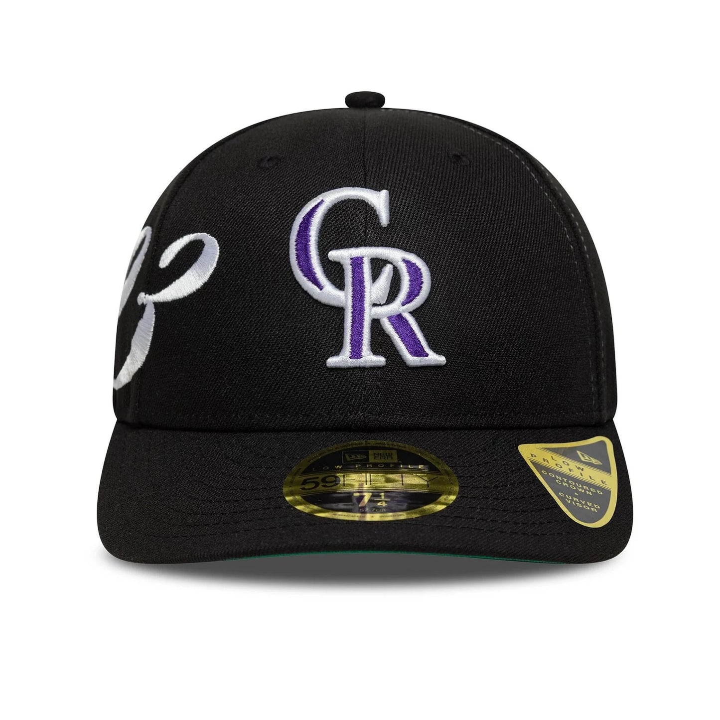 NEW ERA Colorado Rockies MLB Est Script Black Low Profile 59FIFTY Fitted Cap