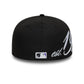 NEW ERA Colorado Rockies MLB Est Script Black Low Profile 59FIFTY Fitted Cap