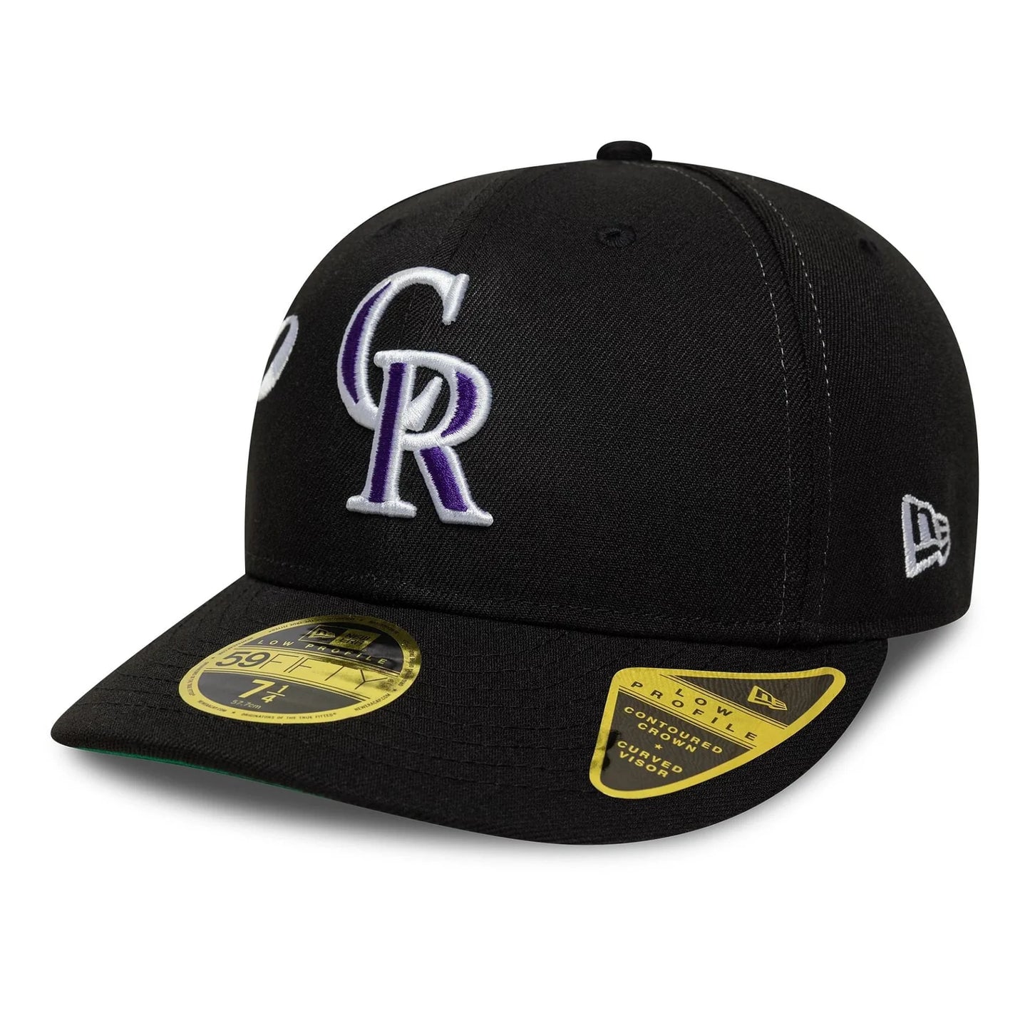 NEW ERA Colorado Rockies MLB Est Script Black Low Profile 59FIFTY Fitted Cap