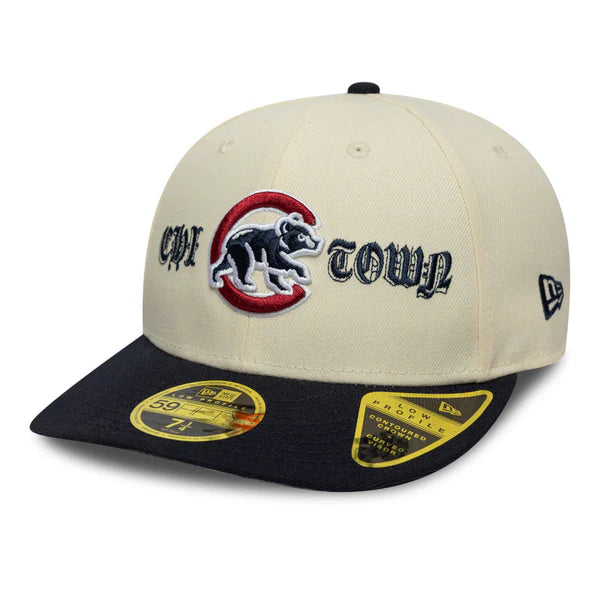 NEW ERA LP Chicago Cubs Coops Logo Low Profile 59FIFTY Fitted Cap