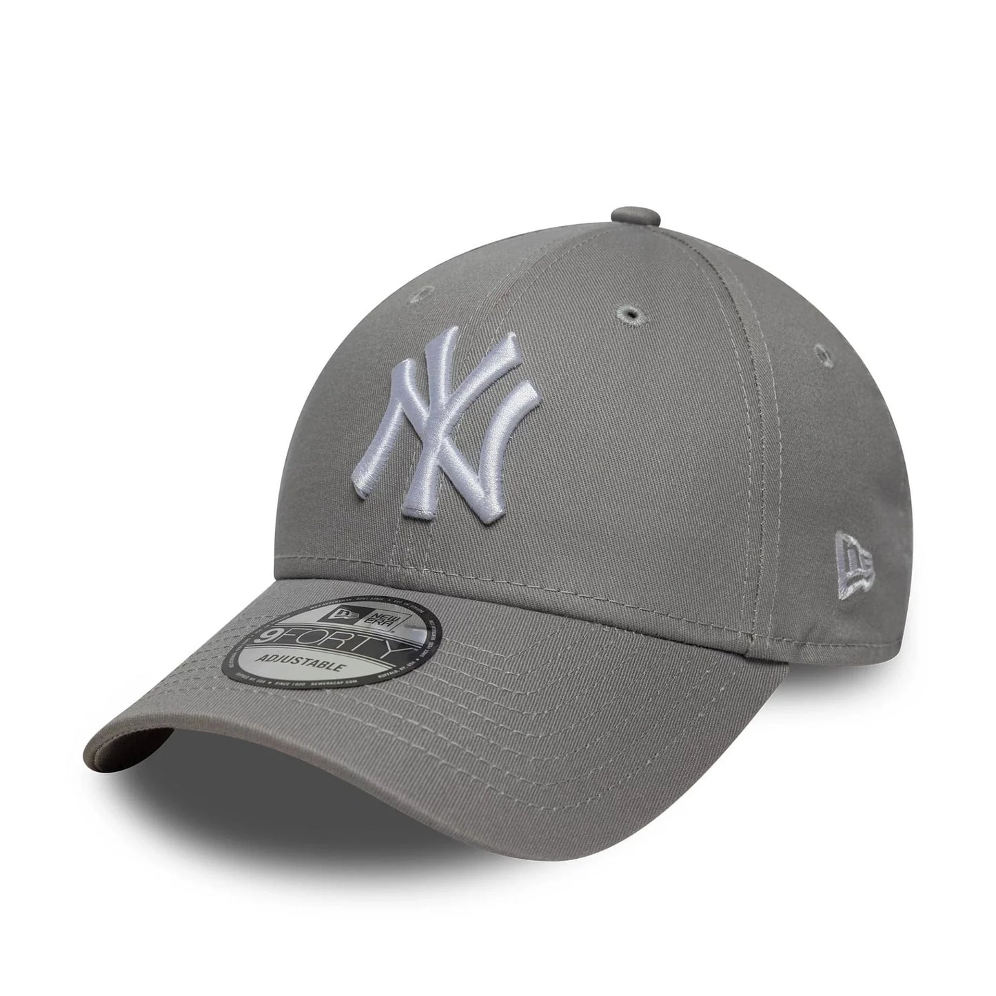 NEW ERA New York Yankees MLB Side Patch Grey 9FORTY Cap