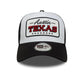 New Era Location Patch Black 9FORTY A-Frame Trucker Cap