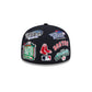 New Era Boston Red Sox MLB All Over Team 59FIFTY Cerrada