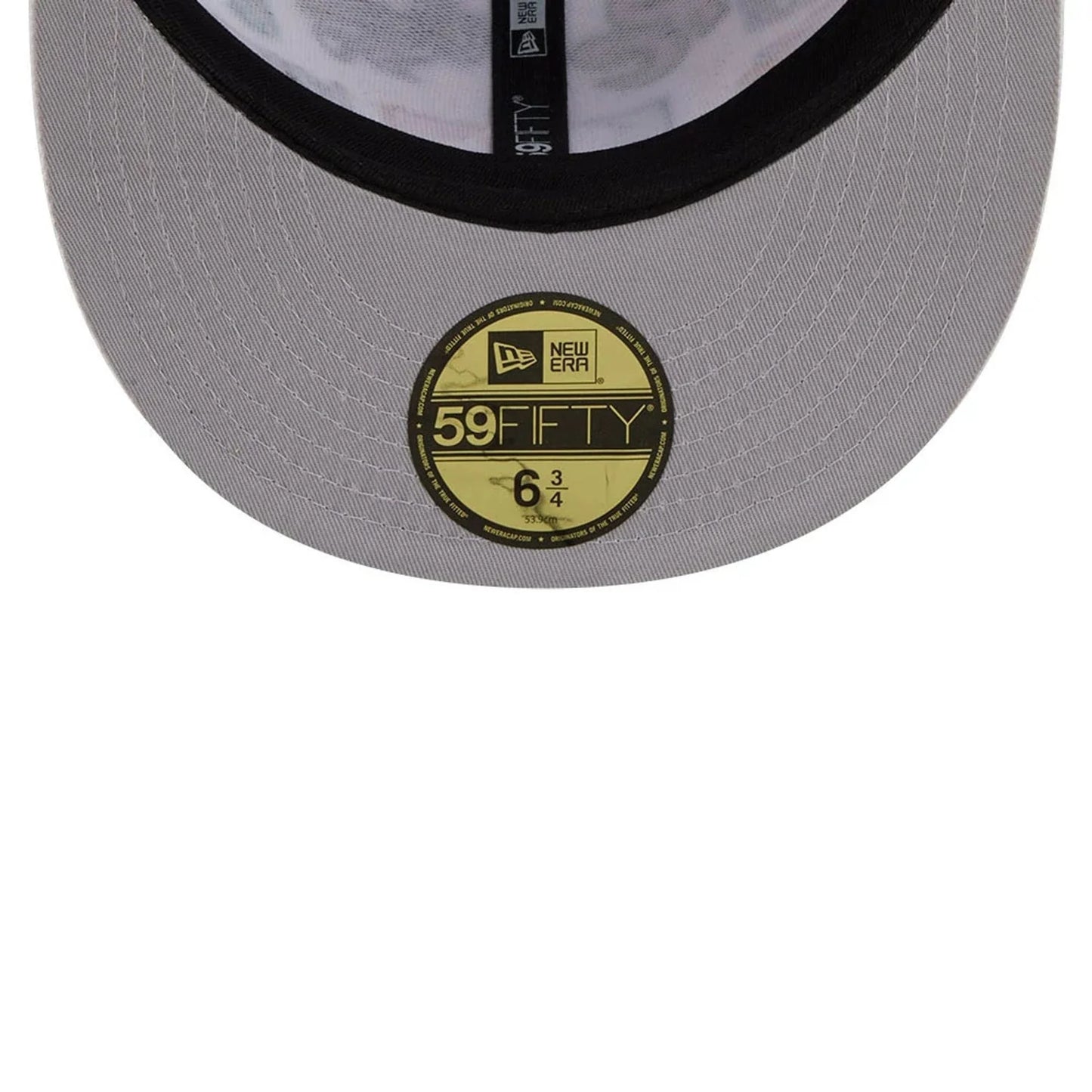 New Era MiLB All Over White 59FIFTY Fitted Cap