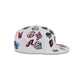 New Era White MiLB All Over 59FIFTY Fitted Cap (kopie)