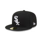New Era Chicago White Sox MLB Hidden Hit Black 59FIFTY Fitted Cap