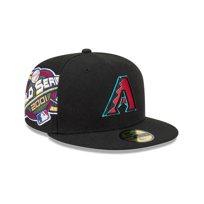 New Era Arizona Diamondbacks MLB Hidden Hit Black 59FIFTY Fitted Cap