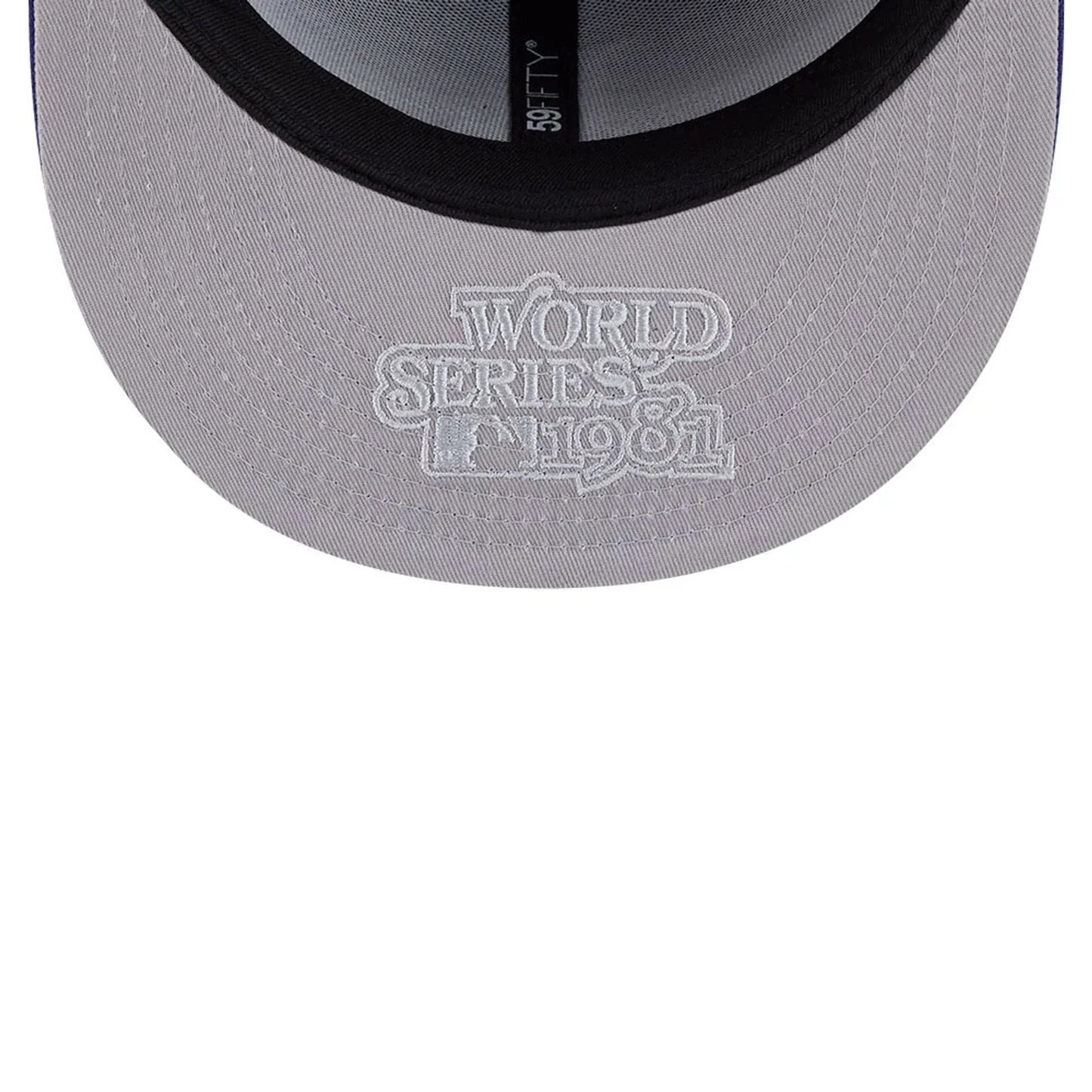 New Era LA Dodgers MLB Hidden Hit Dark Blue 59FIFTY Fitted Cap