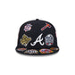 New Era Atlanta Braves MLB All Over Team 59FIFTY Fitted Cap