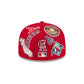 New Era Los Angeles Angels MLB All Over Team 59FIFTY Cap