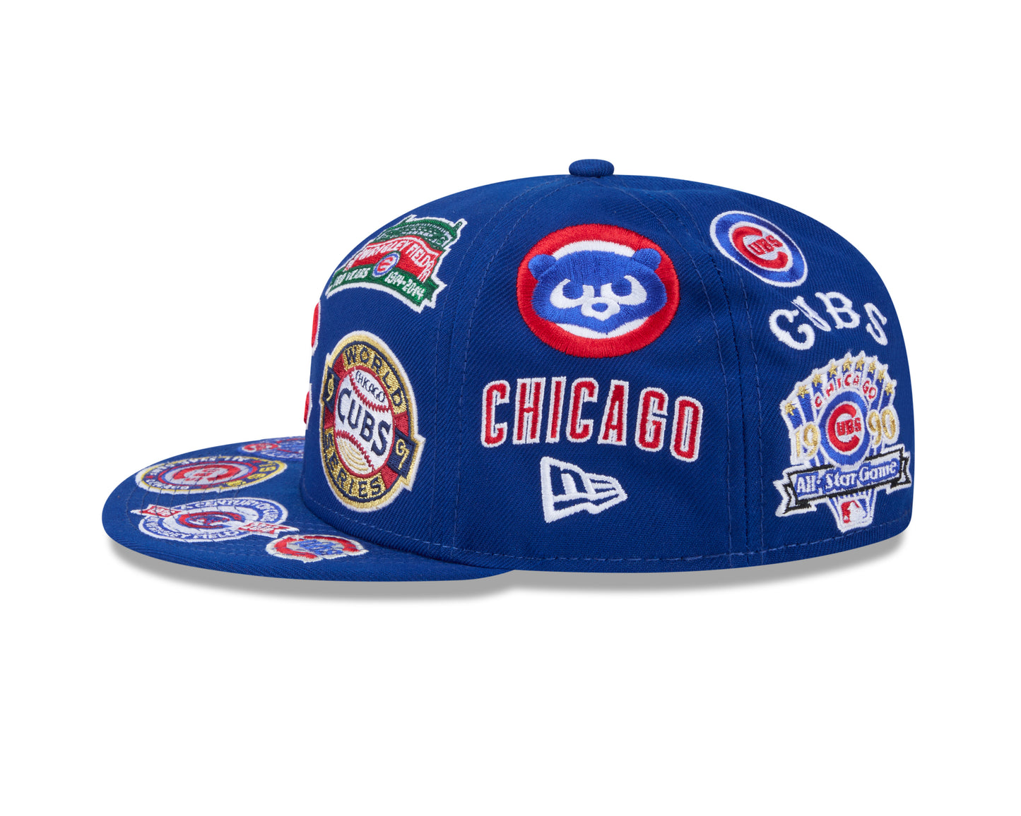 New Era Chicago Cubs MLB All Over Team 59FIFTY Fitted Cap